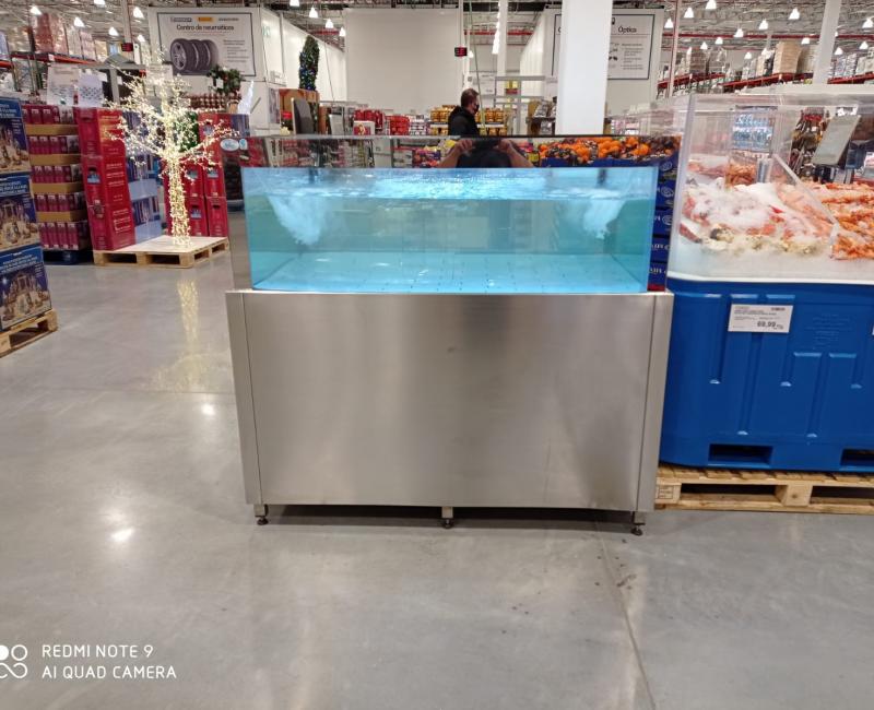 VIVERO MERCURY INOX - Acuarios y Viveros de marisco Tecnomar